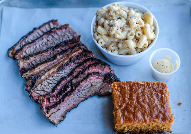 Order Large Beef Brisket Meal food online from Smoking Pig Bbq Company store, San Jose on bringmethat.com