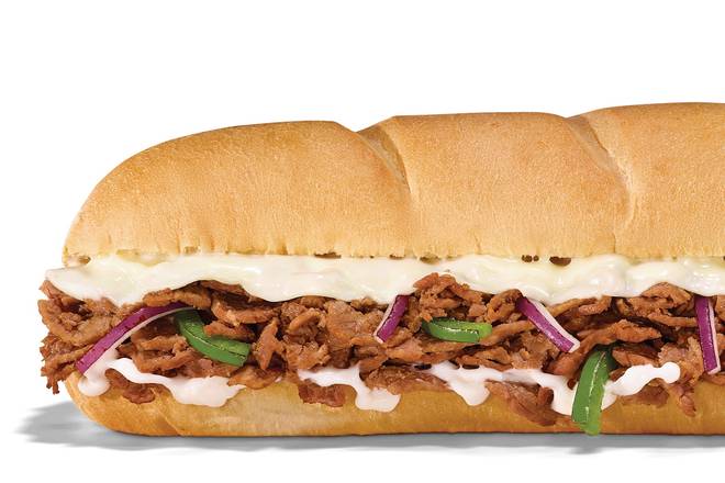 Order #1 The Philly Footlong Regular Sub food online from Subway - Spanish Fort store, Spanish Fort on bringmethat.com