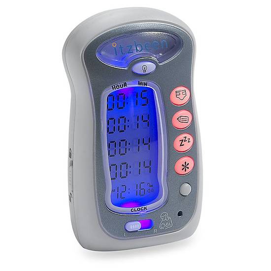 Order Itzbeen™ Pocket Nanny™ Baby Care Timer In Grey food online from Bed Bath & Beyond store, Lancaster on bringmethat.com