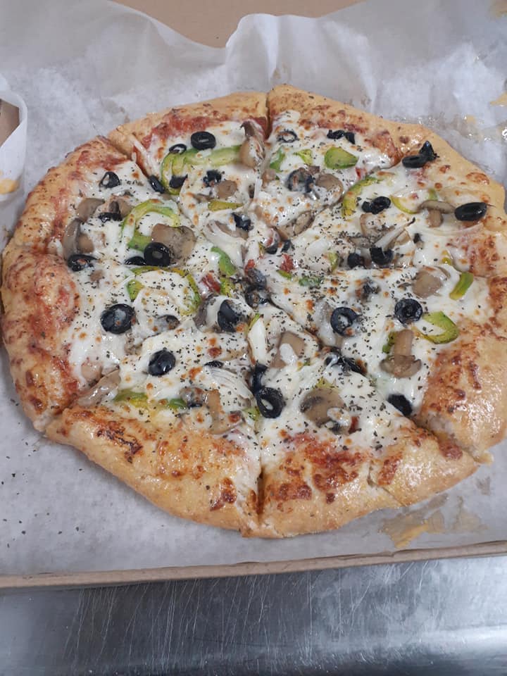 Order Veggie Pizza food online from Pizza Bianca store, Columbus on bringmethat.com
