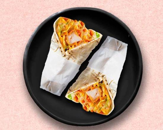 Order Orange Tempeh Wrap food online from The Roll Co. store, Canton on bringmethat.com