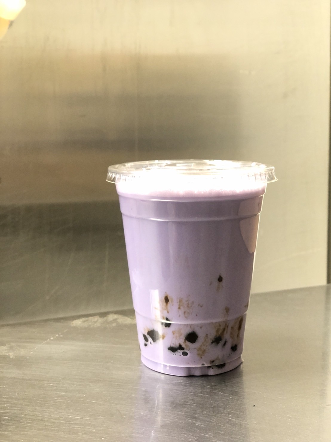 Order Iced Taro Milk  food online from Sirinan Thai&Japanese Restaurant store, Wallingford on bringmethat.com