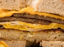 Order  15. Sausage, Egg & Cheese Sandwich food online from Goldberg Famous Bagels store, Katonah on bringmethat.com