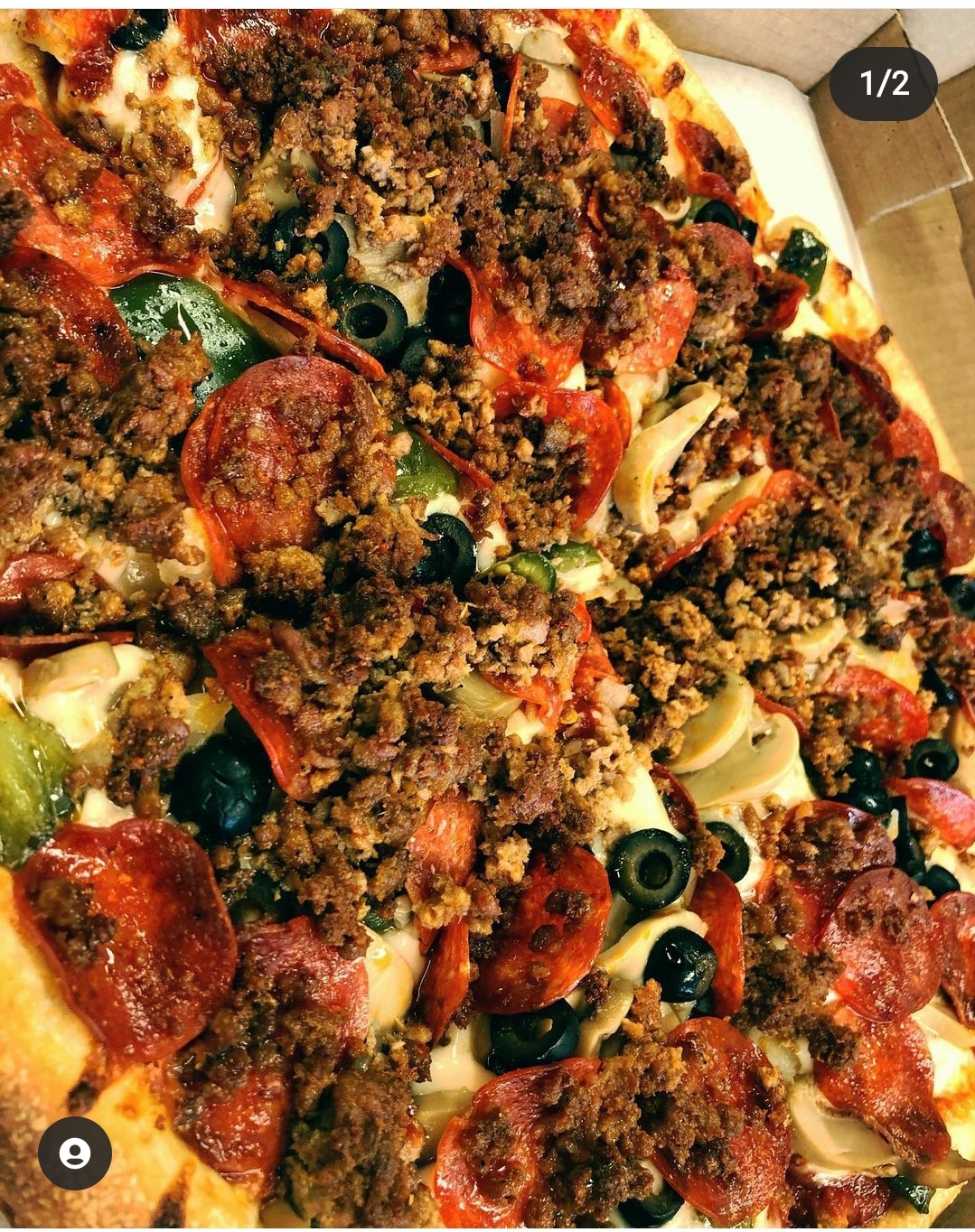 Order The Work's Pizza food online from Cornersburg Pizza-Boardman store, Youngstown on bringmethat.com