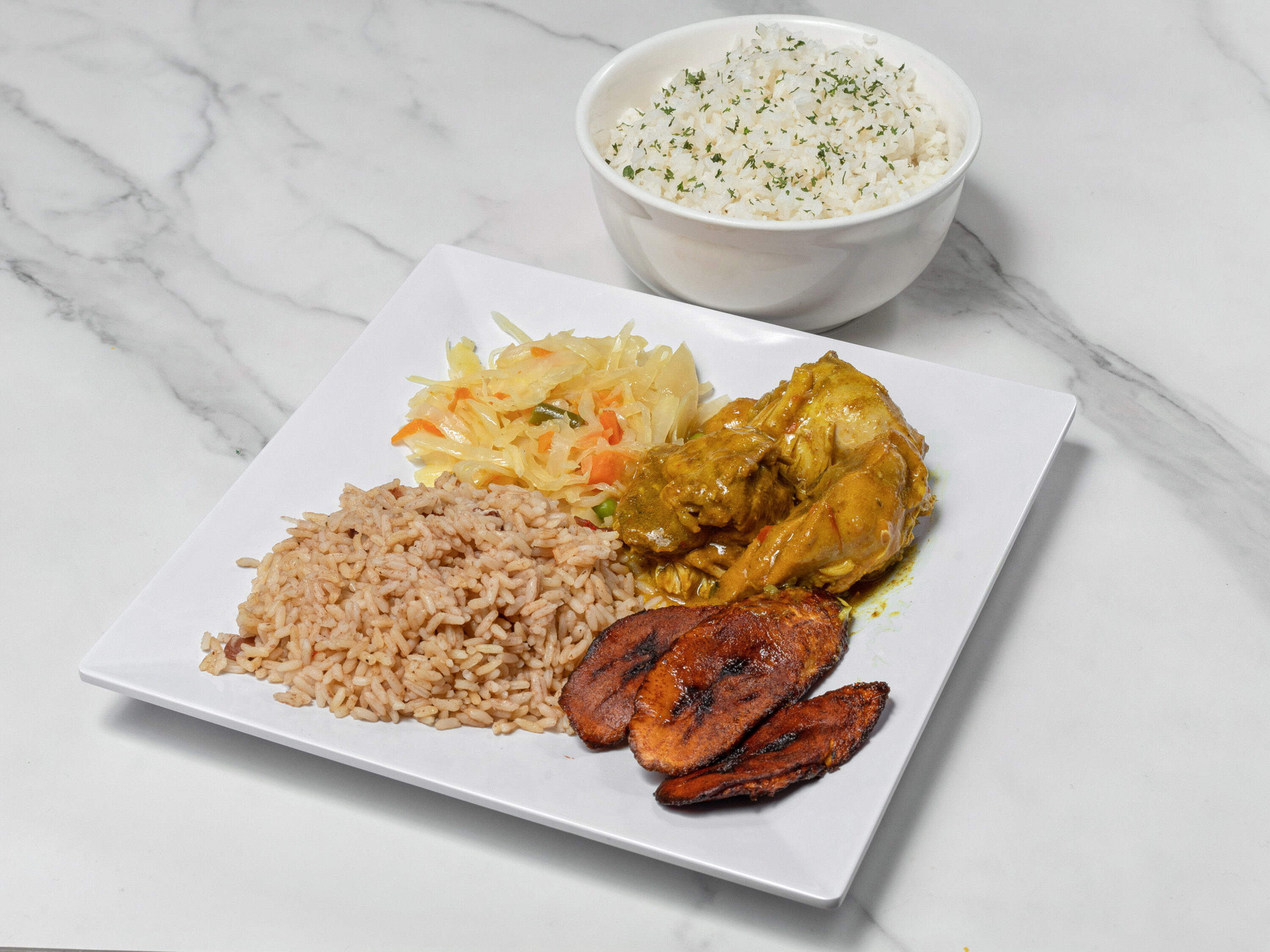 Order Curry Chicken food online from Culcha Caribbean Cuisine store, Haledon on bringmethat.com