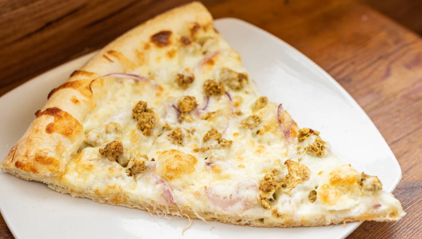 Order Shawarma Chicken Pizza - 12'' (2-3 People) food online from Yummy Pizza store, San Francisco on bringmethat.com