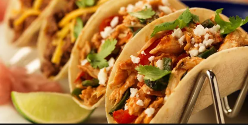 Order Pollo Tacos food online from El Chef Latino Llc store, Sterling on bringmethat.com