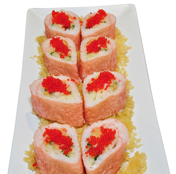 Order F-14 Roll food online from Rock Japanese Cuisine store, San Francisco on bringmethat.com