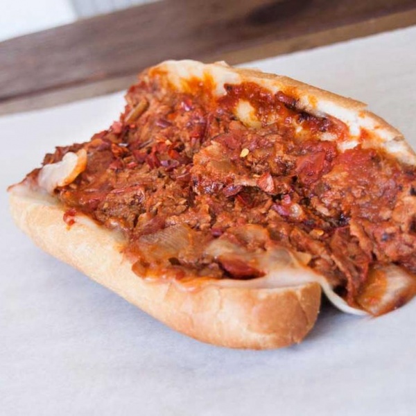 Order Pizza Cheesesteak food online from Phat Philly store, San Francisco on bringmethat.com