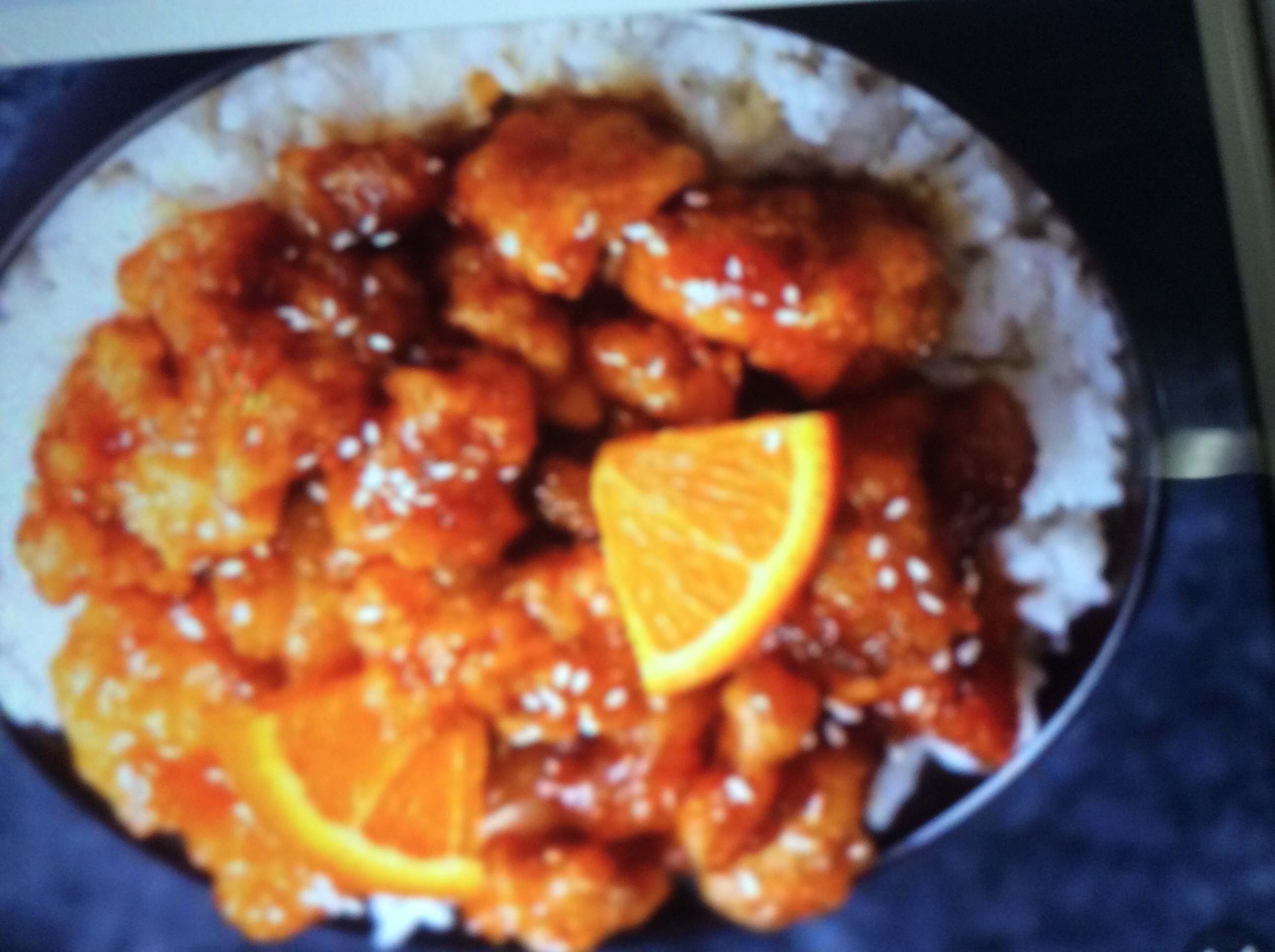 Order 150. Chicken with Orange Flavor food online from Great wall restaurant store, Brooklyn on bringmethat.com