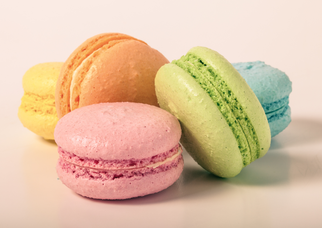 Order Assorted macarons  food online from Mr. Boba Tea Cafe store, McKinney on bringmethat.com
