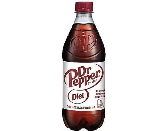 Order Dr Pepper Diet (20 oz) food online from Urban Value Corner Store store, Dallas on bringmethat.com