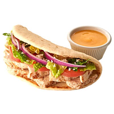 Order Chicken Pita Sandwich - Sandwich food online from Cottage Inn Pizza store, Mt Pleasant on bringmethat.com