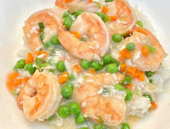 Order Shrimp with Lobster Sauce food online from East China store, Aurora on bringmethat.com