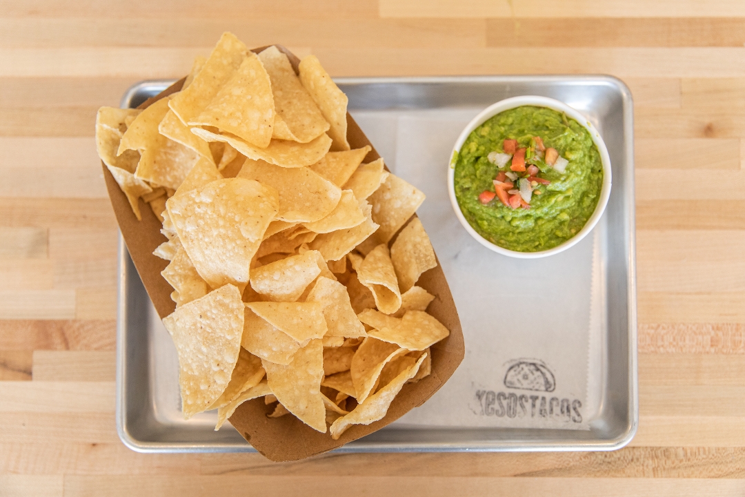 Order Guacamole & Chips food online from Pure Bowls store, Austin on bringmethat.com