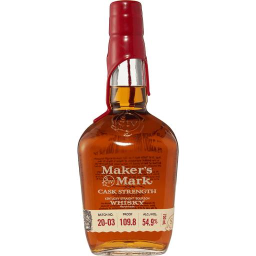 Order Maker's Mark Cask Strength Bourbon Whisky (750 ML) 110430 food online from Bevmo! store, Redwood City on bringmethat.com