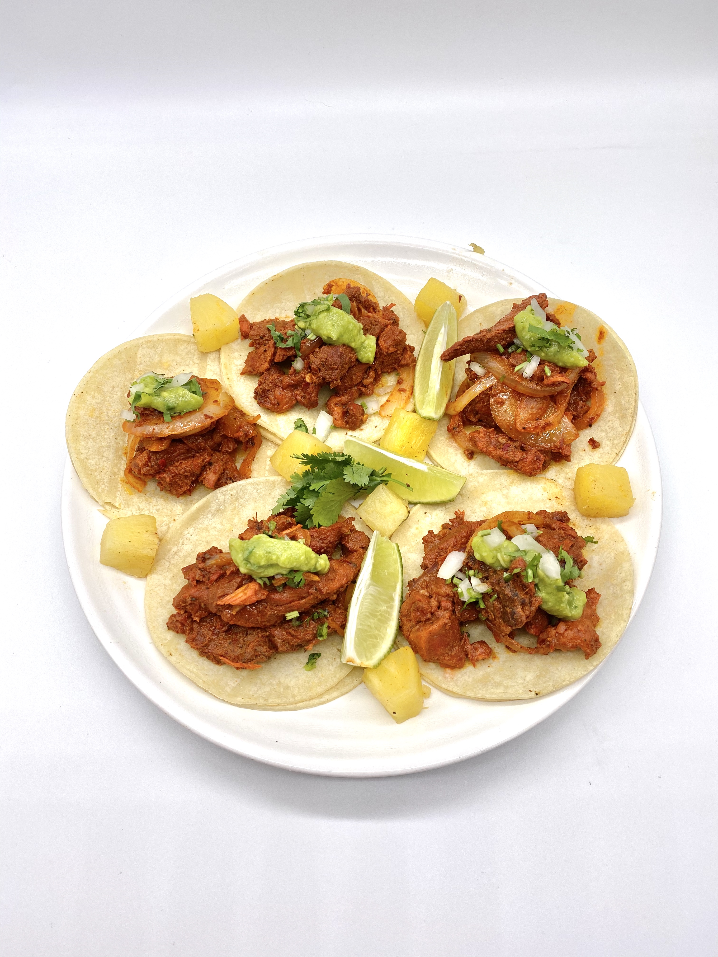 Order 5 Taquitos de Al pastor combo food online from Tacos Y Jugos Genesis store, Elmhurst on bringmethat.com