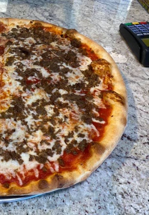 Order Cheesesteak Pizza - Personal 10'' food online from Nonna Rosa Pizzeria store, Norristown on bringmethat.com