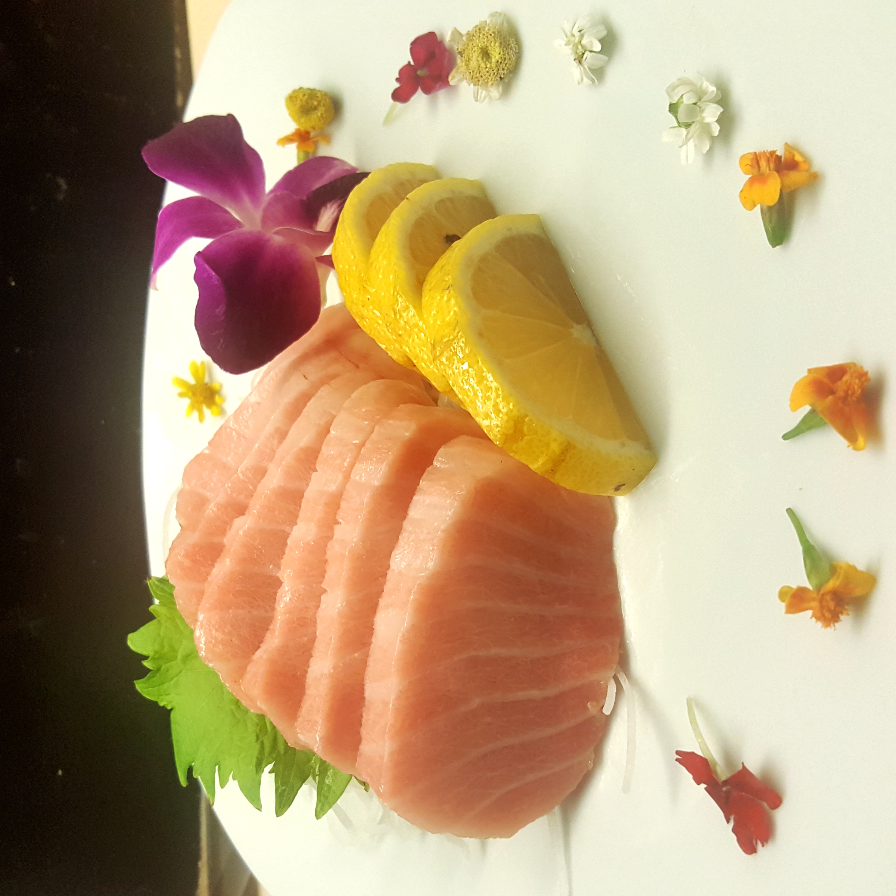 Order Salmon Sashimi food online from Tomomi Sushi store, Alhambra on bringmethat.com