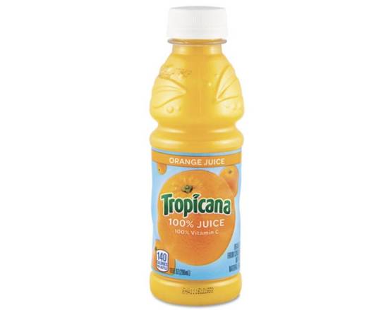 Order Tropicana Orange Juice ( 10 oz) food online from Cromwell Diner store, Cromwell on bringmethat.com