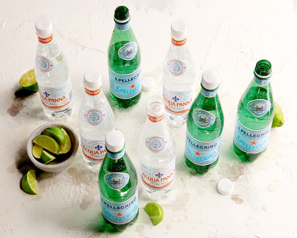 Order San Pellegrino (Sm. 500ml) food online from Carrabba store, Fort Collins on bringmethat.com