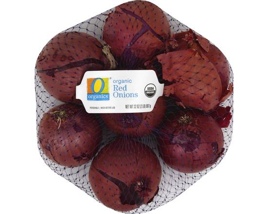 Order O Organics · Organic Red Onions (32 oz) food online from Safeway store, Phoenix on bringmethat.com