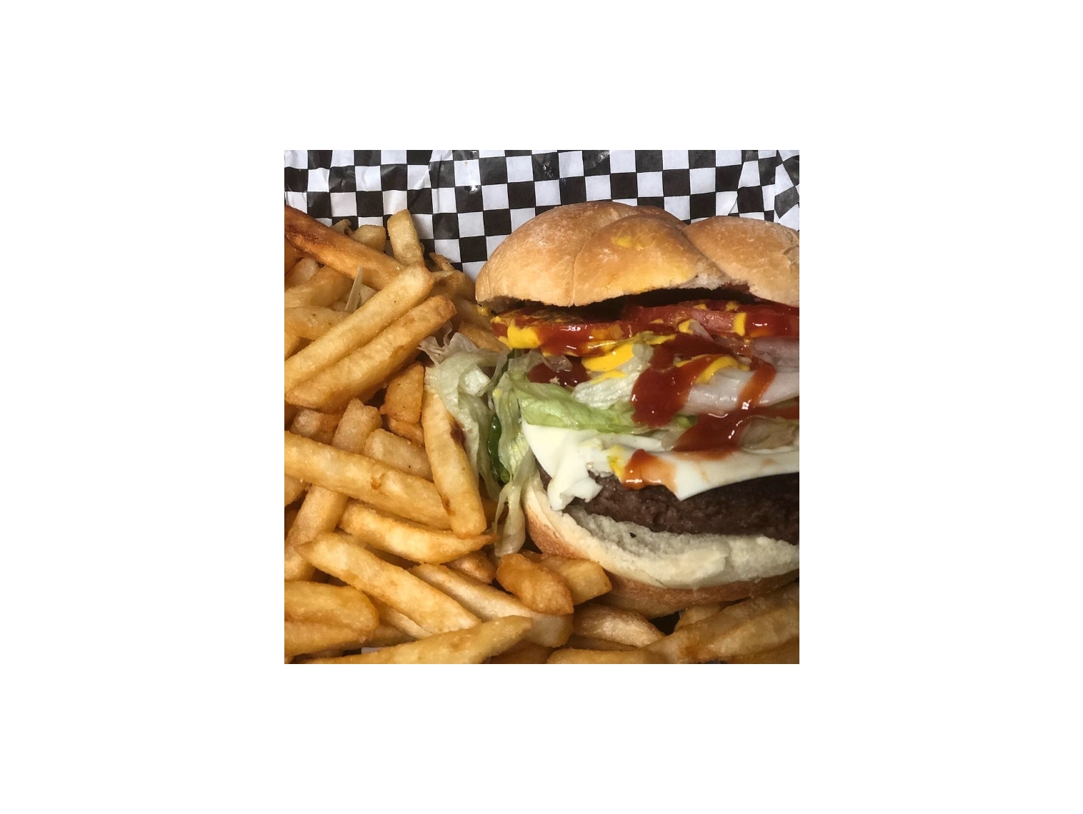Order Classic Cheeseburger food online from The Pizza Cutters store, Syracuse on bringmethat.com