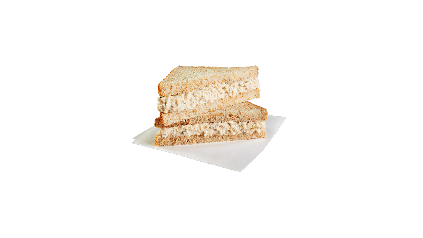 Order Chicken Salad on Wheat Sandwich food online from Chevron Extramile store, Fountain Valley on bringmethat.com