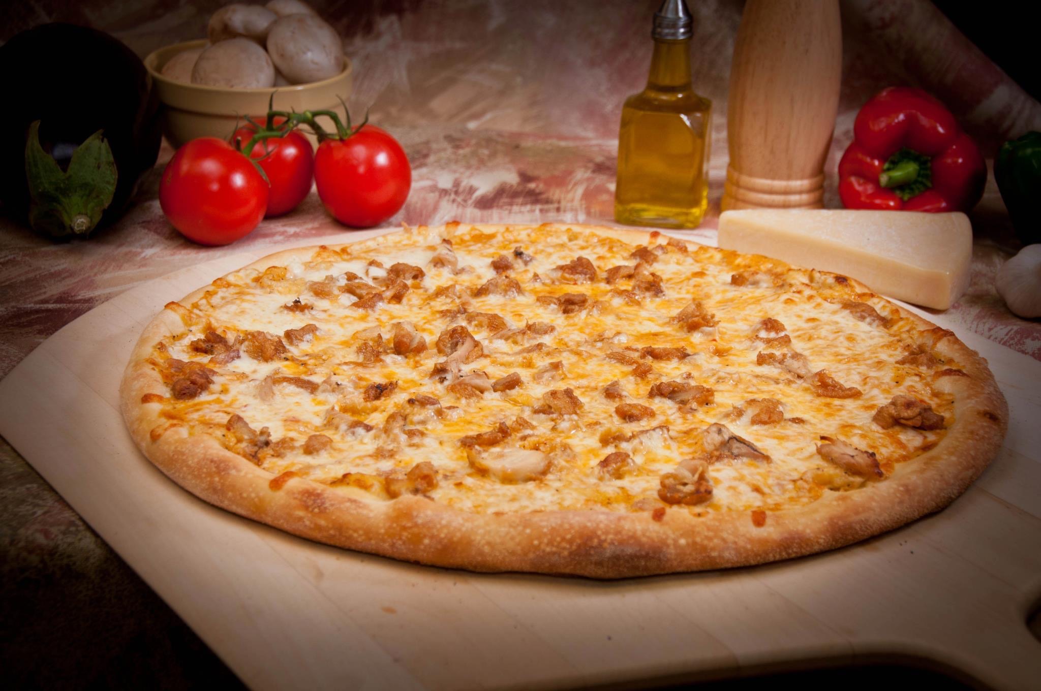 Order Chicken Wing Pizza food online from Original Italian Pizza store, Watertown on bringmethat.com