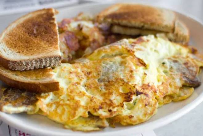 Order Gyro Omelette food online from Bialy Cafe store, Evergreen Park on bringmethat.com