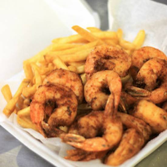 Order LG JUMBO SHRIMP DINNER. food online from Hook Catch Seafood And Wings store, Baton Rouge on bringmethat.com