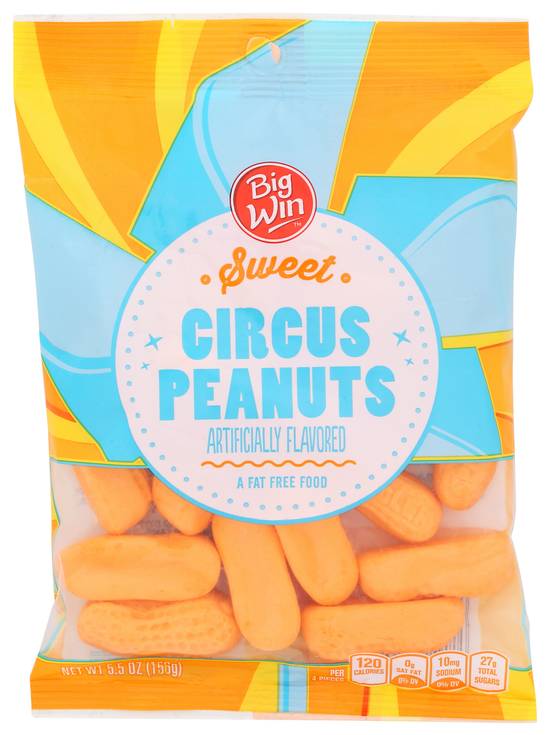Order Big Win Circus Peanuts (6 oz) food online from Rite Aid store, Eugene on bringmethat.com
