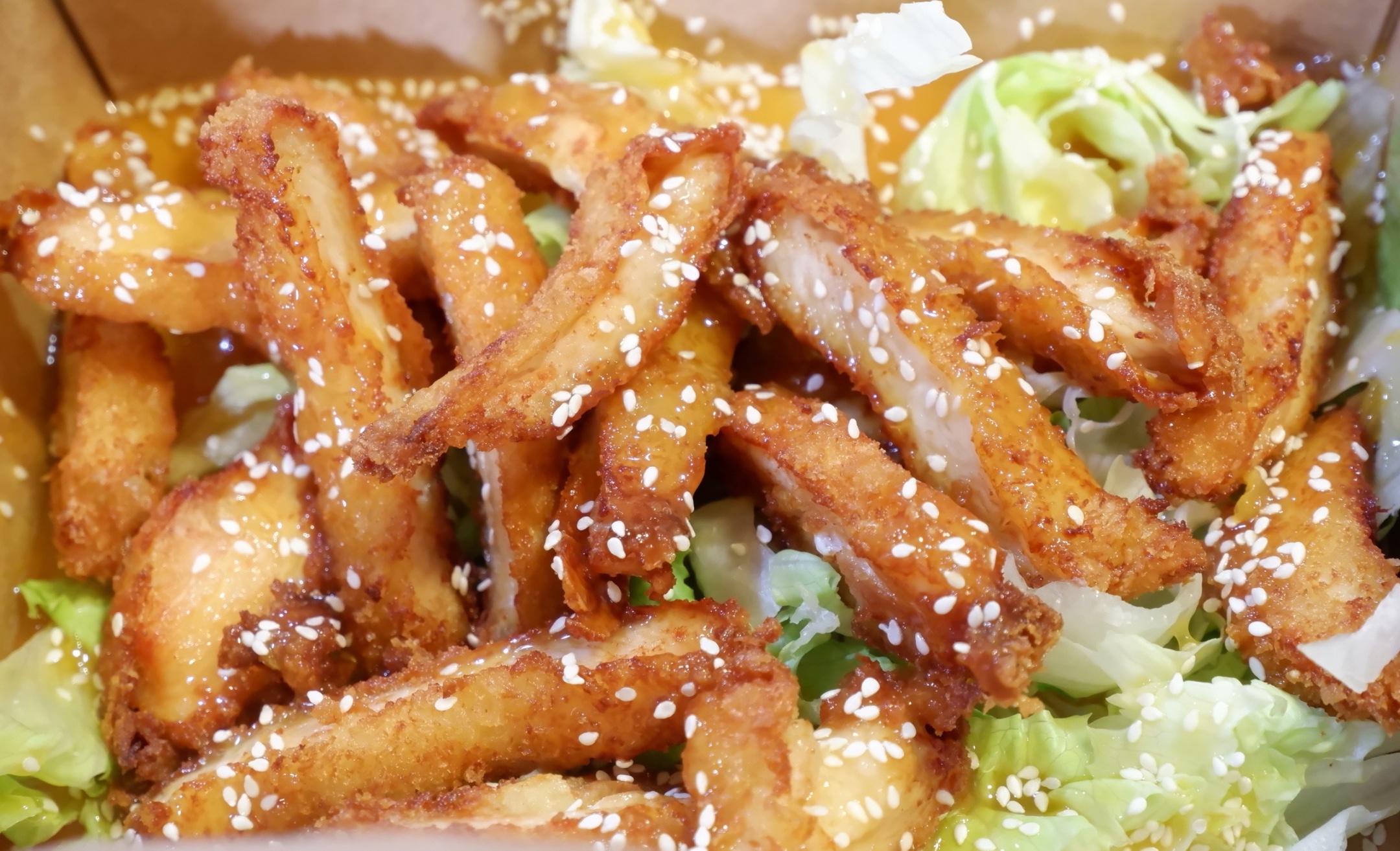 Order Crispy Orange Chicken food online from Thai Bbq & Combo store, Paso Robles on bringmethat.com