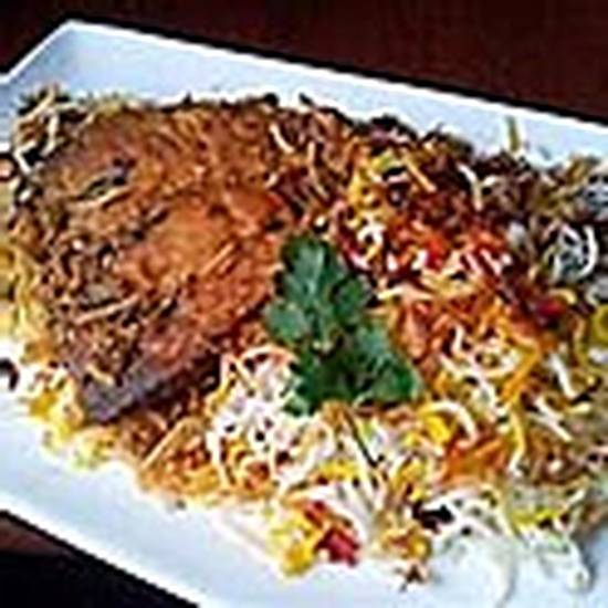 Order Vijayawada Fish Biryani food online from Gumagumalu store, Fremont on bringmethat.com