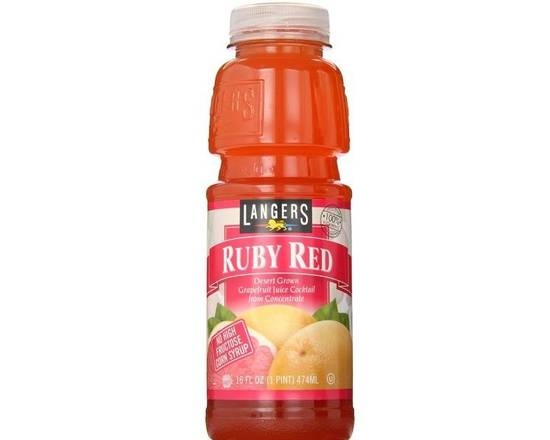 Order Langers Ruby Red Juice, 16 oz. food online from Central Liquor Market store, Los Angeles on bringmethat.com