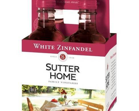 Order Sutter Home White Zinfandel, 187mL wine (9.8% ABV) food online from NEWBRIDGE WINES & SPIRITS CORP store, Levittown on bringmethat.com