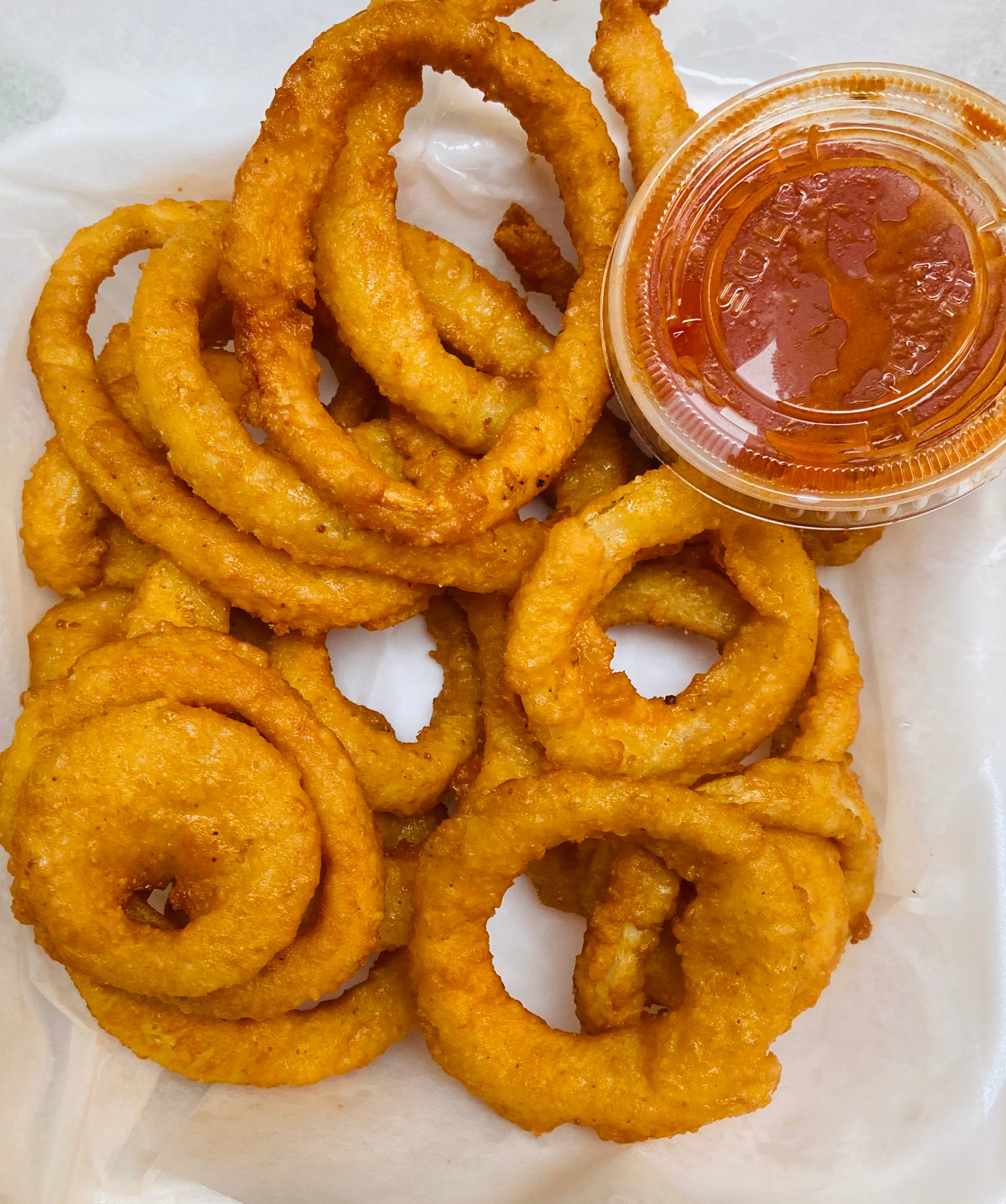 Order Onion Rings - Appetizer food online from Bejta's Pizza & Subs store, Greensboro on bringmethat.com