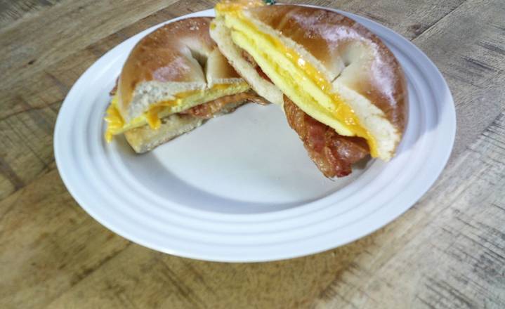 Order Bacon Egg & Cheese food online from Grounds Central Station store, Manassas on bringmethat.com