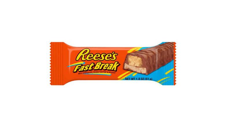 Order Reese'S Fast Break, Milk Chocolate, Peanut Butter & Nougats Candy food online from Trumbull Mobil store, Trumbull on bringmethat.com