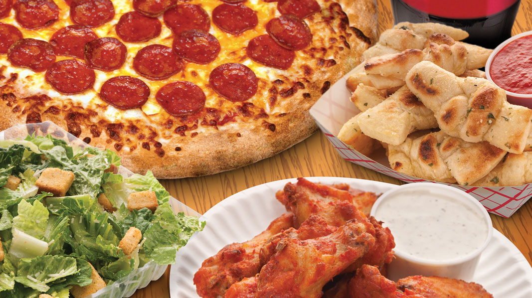 Order The Feast (Best Value!) food online from Porky's Pizza store, Placentia on bringmethat.com