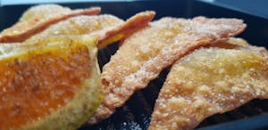 Order Dessert: Wonton Pineapple Empanada food online from Aki Sushi & Japanese Fusion store, San Jacinto on bringmethat.com