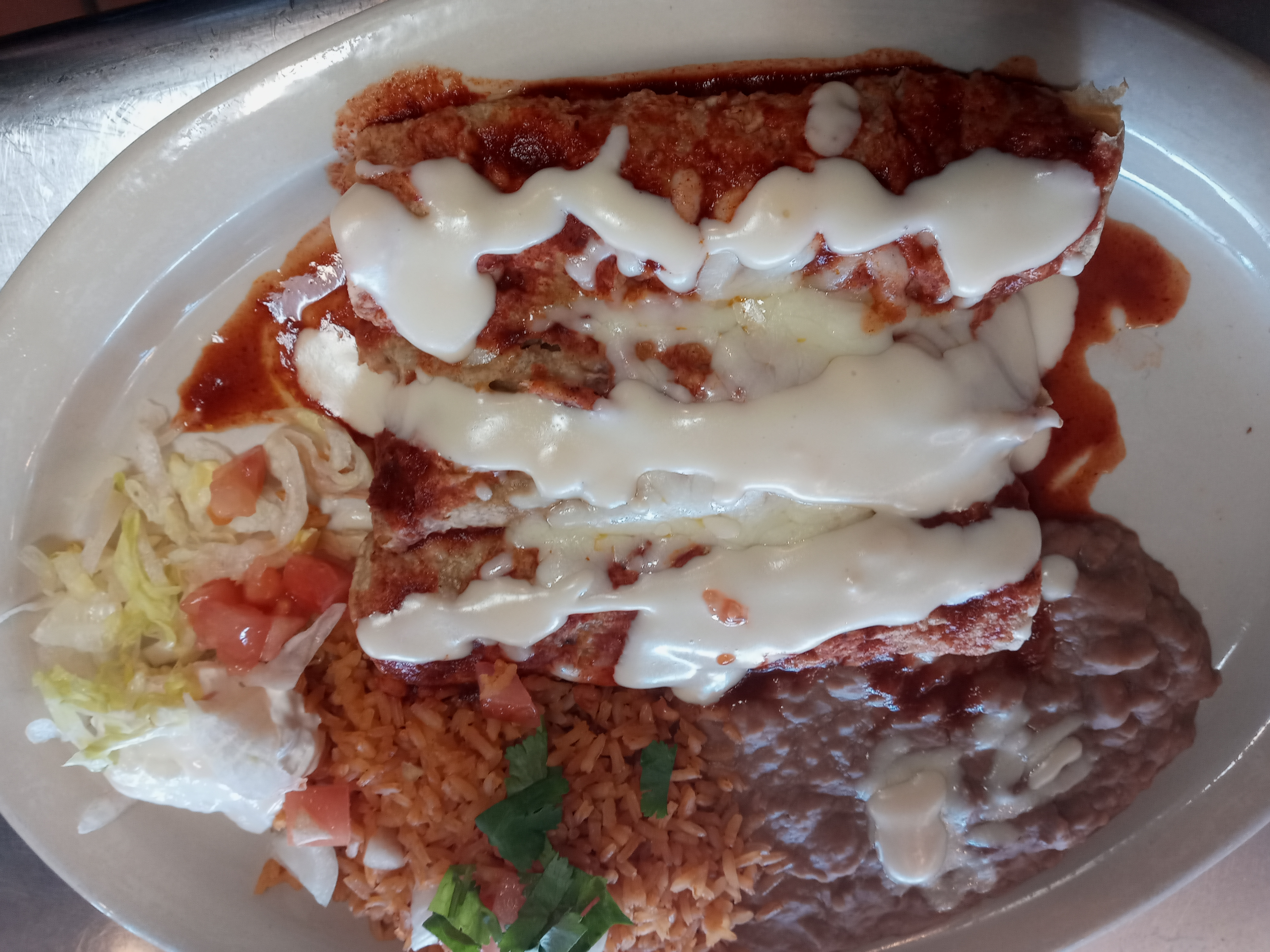 Order Beef Enchilada food online from Jalapeno Mexican Restaurant store, Lawrenceville on bringmethat.com