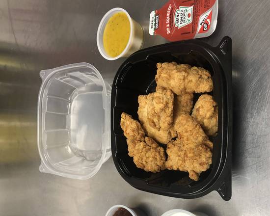 Order Breaded Chicken Chunks food online from Halftime Pizza store, Toledo on bringmethat.com