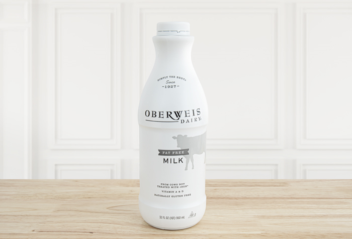 Order Fat Free Milk food online from Oberweis Dairy store, Mokena on bringmethat.com