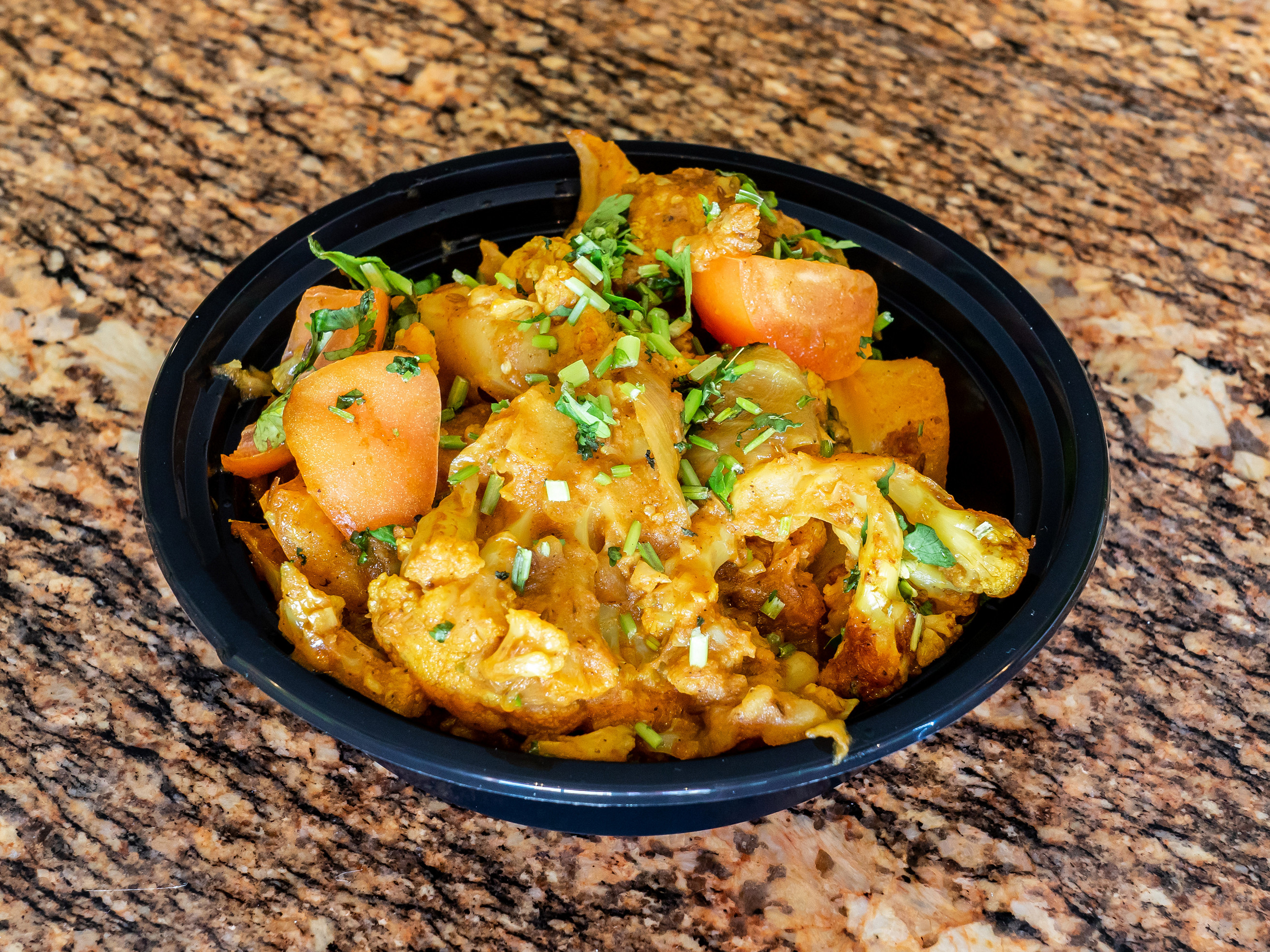 Order Aloo Gobhi food online from Flamin Curry store, Long Beach on bringmethat.com