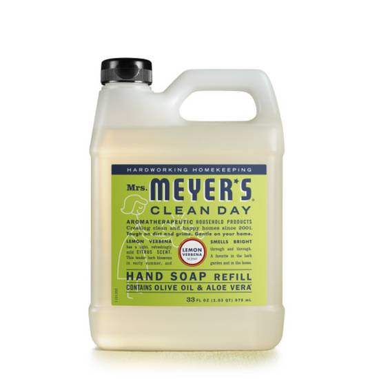 Order Mrs. Meyer's Clean Day Liquid Hand Soap Refill Bottle, Lemon Verbena Scent, 33 OZ food online from CVS store, MANKATO on bringmethat.com