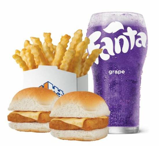 Order FISH SLIDER MEAL CAL 970-1360 food online from White Castle store, Romeoville on bringmethat.com