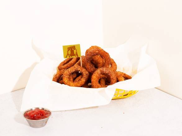 Order Onion Rings food online from Philly Fresh Cheesesteaks store, San Antonio on bringmethat.com
