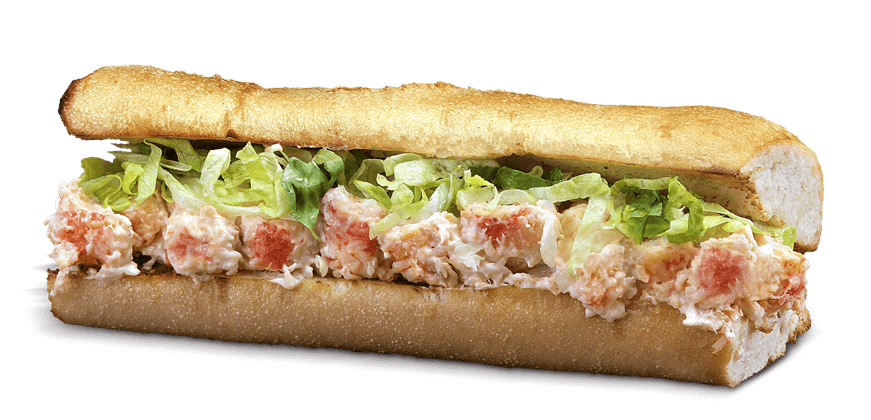 Order Lobster and Seafood Classic Sub food online from Quiznos store, Fresno on bringmethat.com