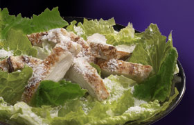 Order Chicken Caesar Salad food online from Vocelli Pizza store, Charlottesville on bringmethat.com